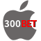Aplicativo 300Bet para iOS